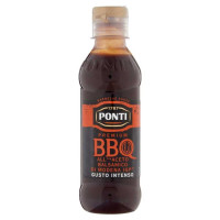 Ponti Barbecue Sauce Premium BBQ all'Aceto Balsamico di Modena IGP Gr.250