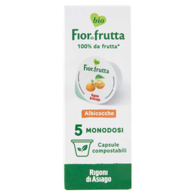 Rigoni di Asiago Fiordifrutta Bio Albicocche Pz.5 X Gr.20