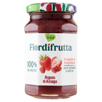 Rigoni di Asiago Fiordifrutta Bio Fragole e Fragoline di Bosco Gr.250