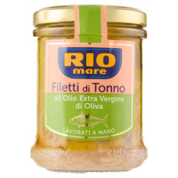 Rio Mare Filetti di Tonno Lavorati a Mano all'Olio Extra Vergine di Oliva Gr.180