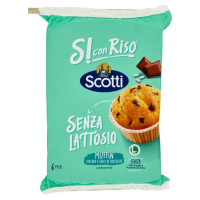 Riso Scotti Muffin con Riso e Gocce di Cioccolato Gr.252