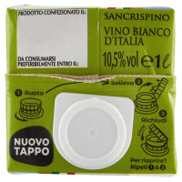 Ronco Sancrispino Bianco D'Italia Brick Lt.1 Vol.10,5°