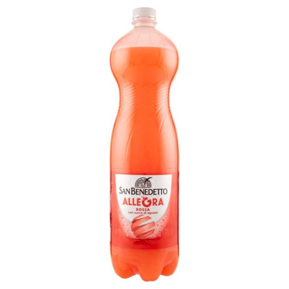 San Benedetto Allegra Rossa con Succo di Agrumi Lt.1,5