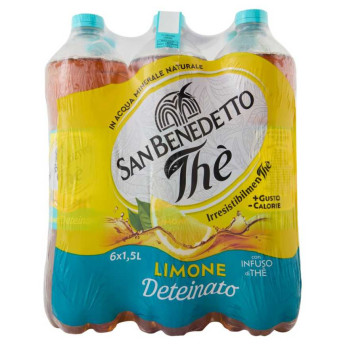 San Benedetto Thè Limone Deteinato Lt.1,5
