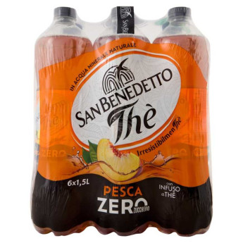 San Benedetto Thè Zero Pesca Lt.1.5