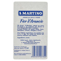 San Martino Aroma Fiori D'Arancio Fiale senza Glutine Ml.4
