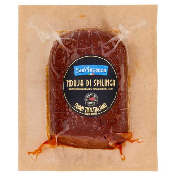 San Vincenzo Nduja Spilinga Piccante Gr.200