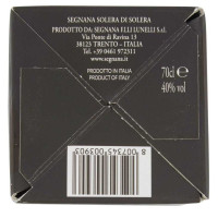 Segnana Grappa Trentina Invecchiata Solera di Solera Cl.70 Vol.40°