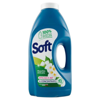 Soft Liquido Lavatrice Muschio Bianco Lt.2,5
