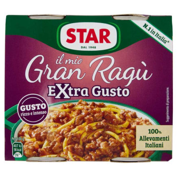 Star Granragu' Carne Extra Gusto Gr.180 X Pz.2