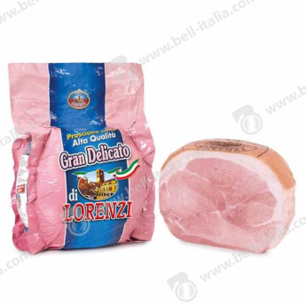 Lorenzi Prosciutto Cotto senza Polifosfati Kg.8 Pz.2
