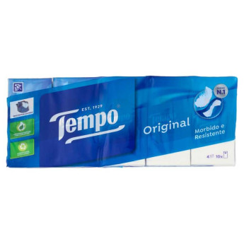 Tempo Fazzoletti di Carta Classici Pz.10