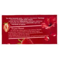 Twinings Infuso Frutti Rossi 20 Filtri