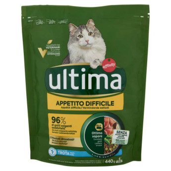 Ultima Cat Crocchette Appetito Difficile Gr.440