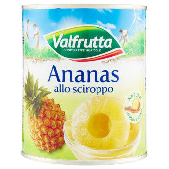 Valfrutta Ananas Sciroppata Gr.836