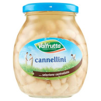 Valfrutta Fagioli Cannellini in Vetro Gr.360
