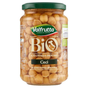 Valfrutta Ceci Bio in Vetro Gr.360