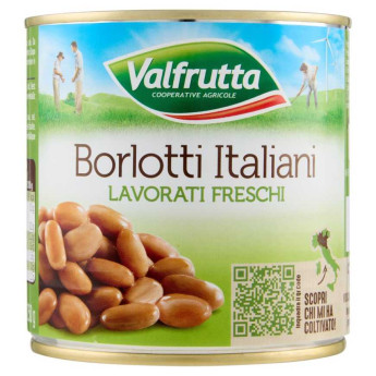 Valfrutta Fagioli Borlotti Italiani Gr.400
