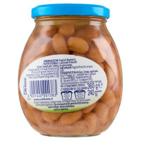 Valfrutta Fagioli Borlotti Italiani in Vetro Gr.360
