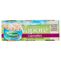 Valfrutta Fagioli Cannellini Cotti a Vapore Pz.3 X Gr.150