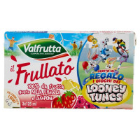 Valfrutta Frullato 100% Fragola Ml.125 X Pz.3