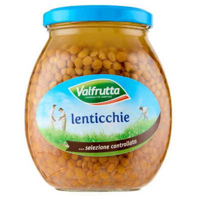 Valfrutta Lenticchie in Vetro Gr.360