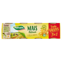 Valfrutta Mais Italiano Cotto a Vapore Pz.3+1 X Gr.160