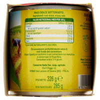 Valfrutta Mais Italiano Cotto a Vapore Pz.3 X Gr.326