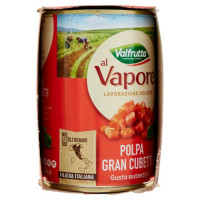 Valfrutta Polpa di Pomodoro Gran Cubetti al Vapore Pz.3 X Gr.400