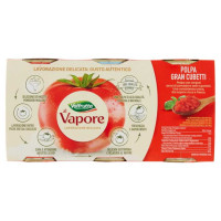 Valfrutta Polpa di Pomodoro Gran Cubetti al Vapore Pz.3 X Gr.400