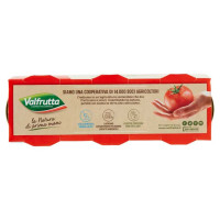Valfrutta Polpa di Pomodoro Gran Cubetti al Vapore Pz.3 X Gr.400