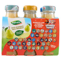 Valfrutta Succo e Polpa di Pera Italiana Pz.6 X Ml.125