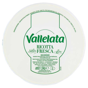 Vallelata Ricotta Kg.1,5 Pz.1