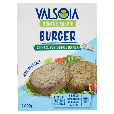 Valsoia Burger Spinaci Gr.100X2