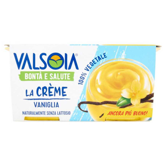Valsoia La Creme' Vaniglia Gr.115X2