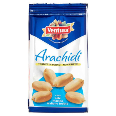 Ventura Arachidi Pelate Tostate Salate Gr.125