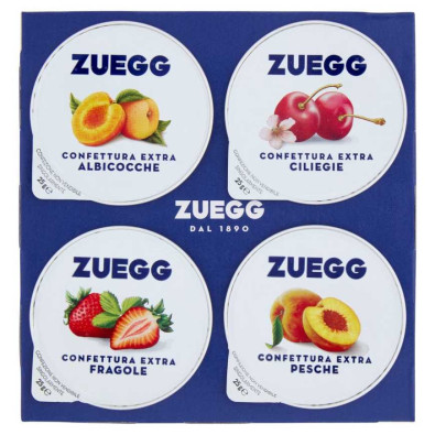 Zuegg Confetture Assortire I Frutteti di Oswald Gr.25 X 4